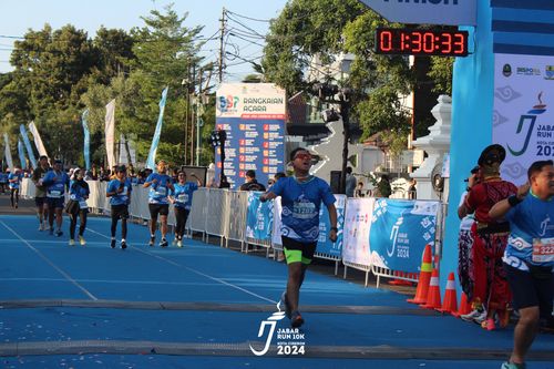 Race photo from Jabar Run 10K 2024