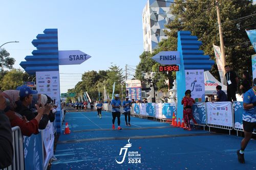Race photo from Jabar Run 10K 2024