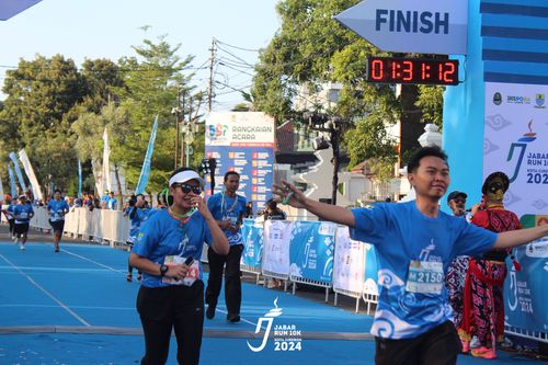 Race photo from Jabar Run 10K 2024