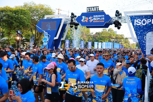 Race photo from SURABAYA ISOPLUS MARATHON 2025