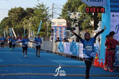 Race photo from Jabar Run 10K 2024
