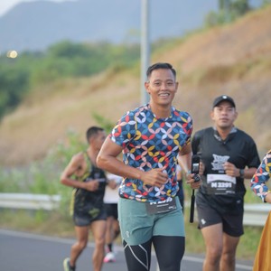 Race photo from KEDIRI HALF MARATHON 2026