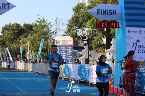 Race photo from Jabar Run 10K 2024