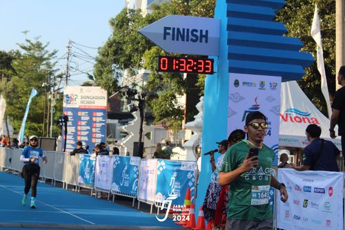 Race photo from Jabar Run 10K 2024