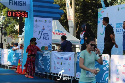 Race photo from Jabar Run 10K 2024