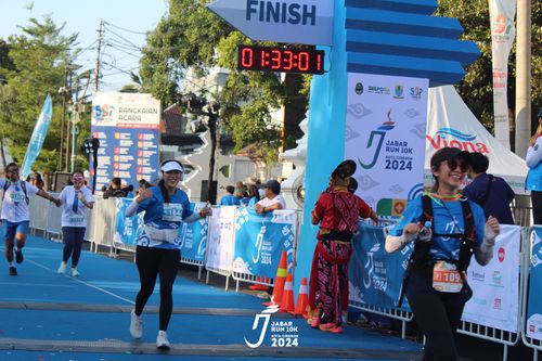 Race photo from Jabar Run 10K 2024