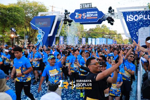 Race photo from SURABAYA ISOPLUS MARATHON 2025