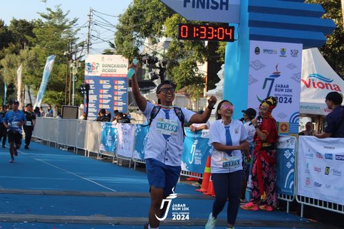 Race photo from Jabar Run 10K 2024
