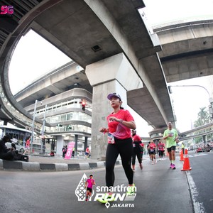 Race photo from SMARTFREN RUN 2026