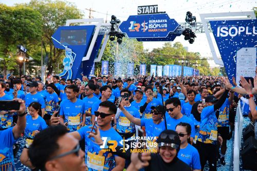 Race photo from SURABAYA ISOPLUS MARATHON 2025