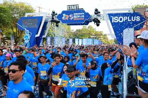 Race photo from SURABAYA ISOPLUS MARATHON 2025