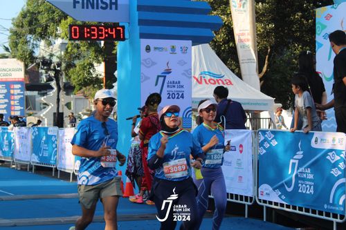 Race photo from Jabar Run 10K 2024