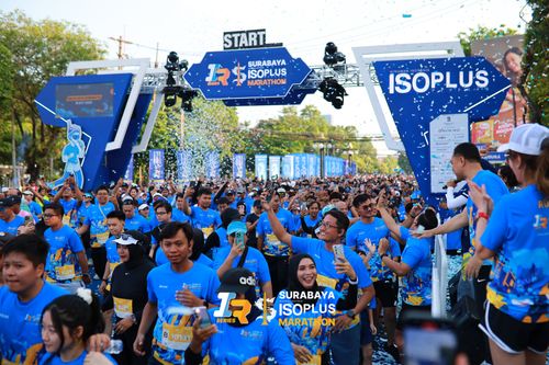 Race photo from SURABAYA ISOPLUS MARATHON 2025