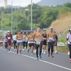 Race photo from KEDIRI HALF MARATHON 2026