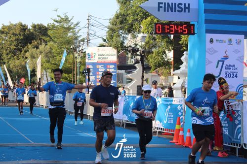 Race photo from Jabar Run 10K 2024