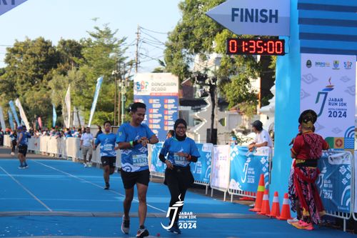 Race photo from Jabar Run 10K 2024