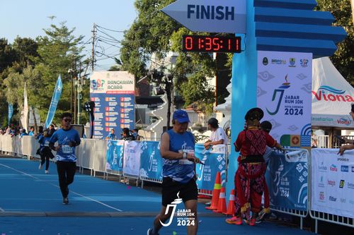 Race photo from Jabar Run 10K 2024