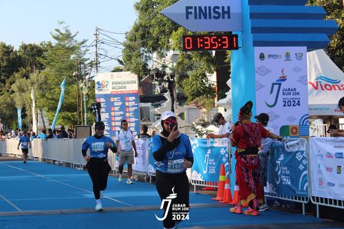 Race photo from Jabar Run 10K 2024