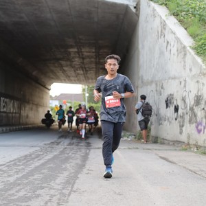 Race photo from KEDIRI HALF MARATHON 2026