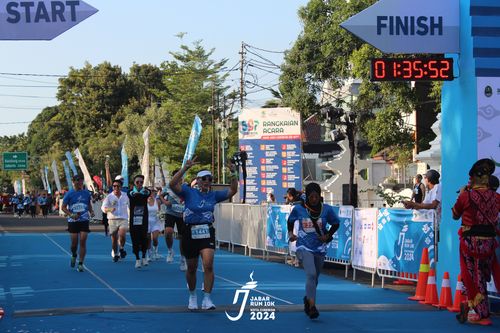 Race photo from Jabar Run 10K 2024