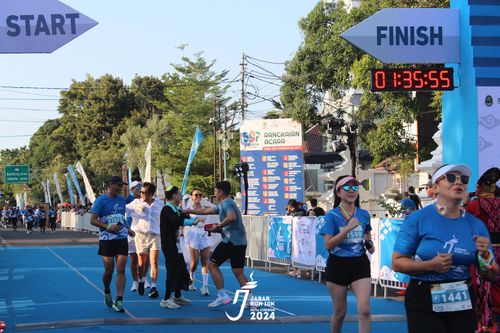 Race photo from Jabar Run 10K 2024