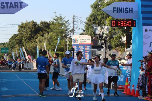 Race photo from Jabar Run 10K 2024