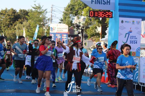 Race photo from Jabar Run 10K 2024