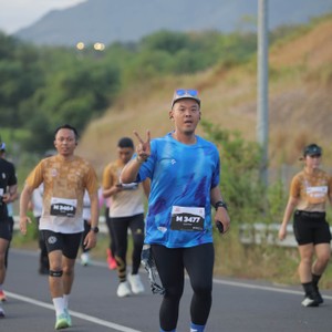 Race photo from KEDIRI HALF MARATHON 2026