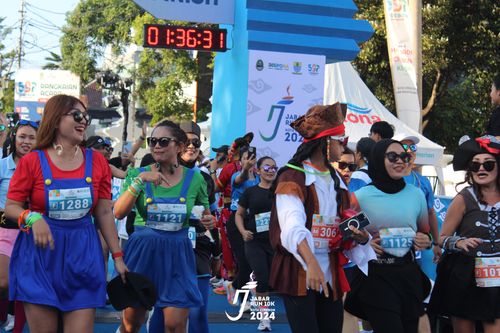 Race photo from Jabar Run 10K 2024