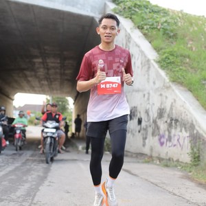 Race photo from KEDIRI HALF MARATHON 2026
