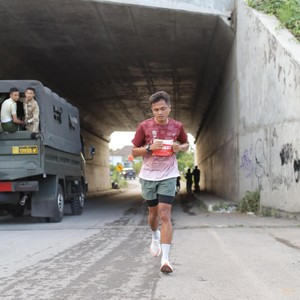 Race photo from KEDIRI HALF MARATHON 2026
