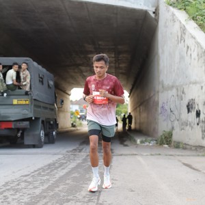 Race photo from KEDIRI HALF MARATHON 2026