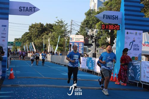 Race photo from Jabar Run 10K 2024
