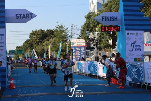 Race photo from Jabar Run 10K 2024