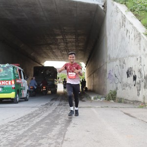 Race photo from KEDIRI HALF MARATHON 2026