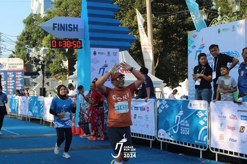 Race photo from Jabar Run 10K 2024