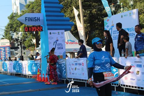 Race photo from Jabar Run 10K 2024