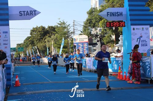 Race photo from Jabar Run 10K 2024