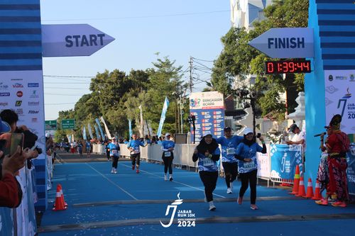 Race photo from Jabar Run 10K 2024