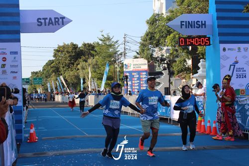 Race photo from Jabar Run 10K 2024