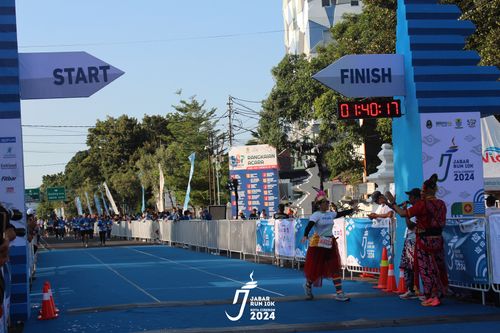 Race photo from Jabar Run 10K 2024