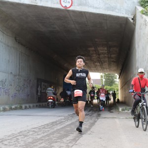Race photo from KEDIRI HALF MARATHON 2026