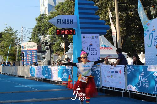 Race photo from Jabar Run 10K 2024