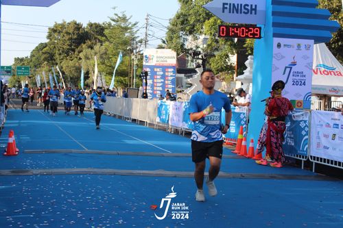 Race photo from Jabar Run 10K 2024