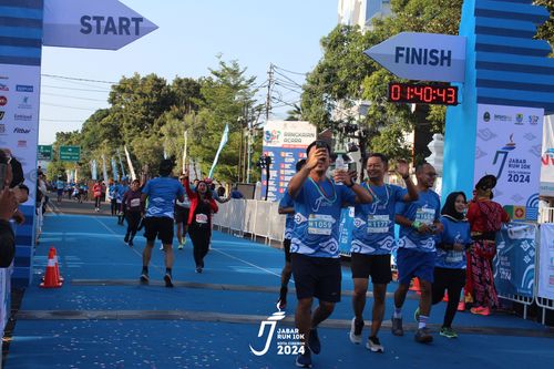 Race photo from Jabar Run 10K 2024