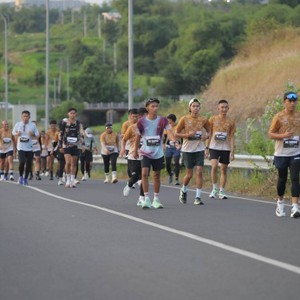 Race photo from KEDIRI HALF MARATHON 2026