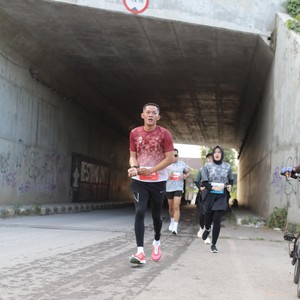 Race photo from KEDIRI HALF MARATHON 2026