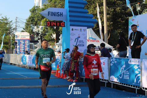 Race photo from Jabar Run 10K 2024