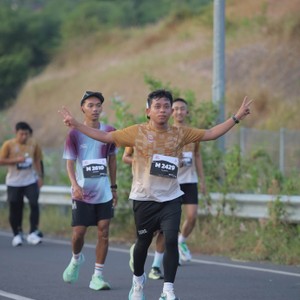 Race photo from KEDIRI HALF MARATHON 2026