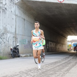 Race photo from KEDIRI HALF MARATHON 2026